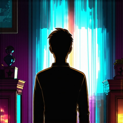 A person sensing spiritual disturbances with symbols of protection around a Virginia home.