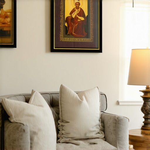 Virginia home with spiritual symbols for protection