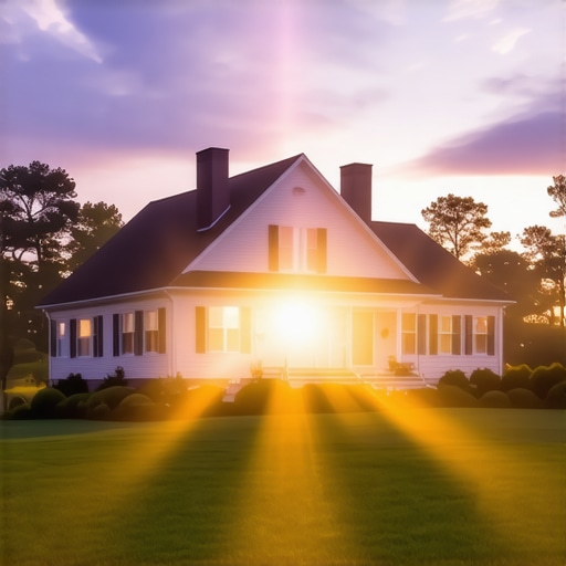 Virginia home protected by spiritual barriers and prayers.