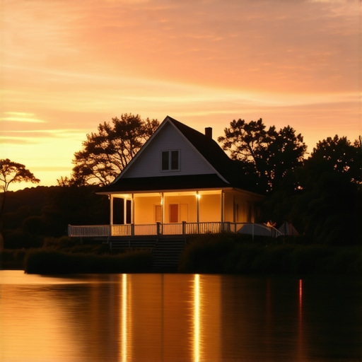 Virginia house surrounded by spiritual protection symbols, representing cleansing rituals.