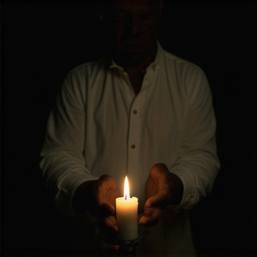 Exorcist Ritual in Virginia Exorcist conducting ritual with spiritual symbols in Virginia