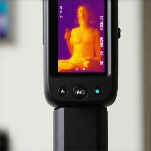 A professional thermal camera capturing anomalies during a spiritual inspection