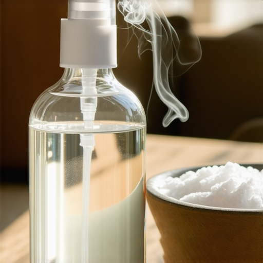 Holy water and blessed salt for spiritual rituals