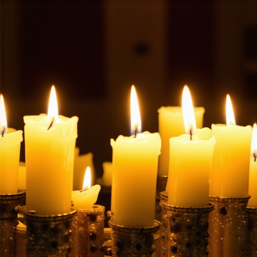 Priest performing exorcism in Virginia home with family and sacred symbols