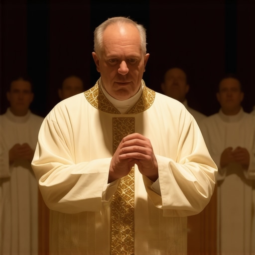 Catholic exorcist conduct exorcism ritual with church parishioners in Virginia