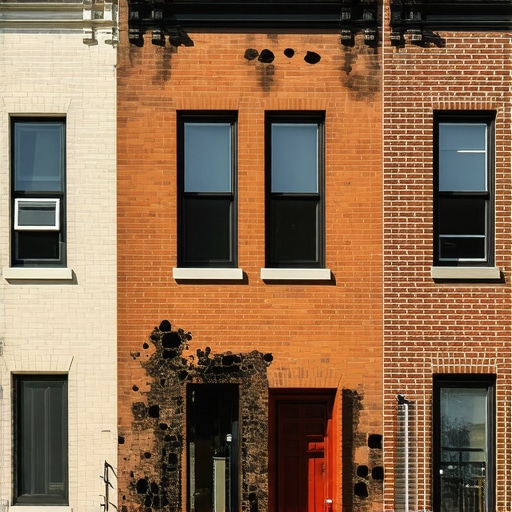 The frequency of infestation reports in historic DC townhouses