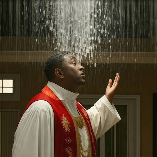 Why Water Dripping from Your Ceiling Might Require a Priest Instead of a Roofer