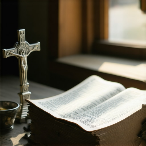 Sacred items for a Catholic exorcism ritual in Virginia