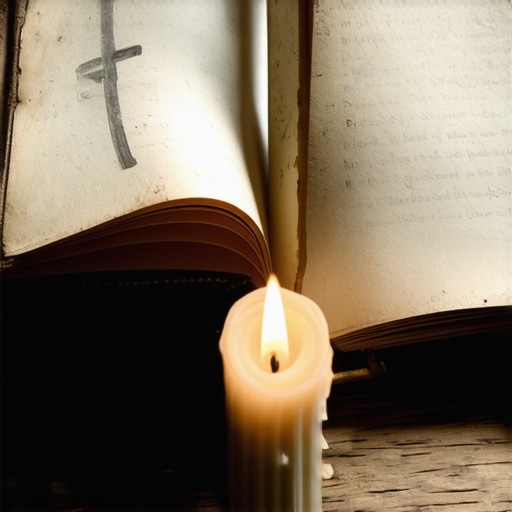 A person logging spiritual occurrences in a journal as part of an official church evaluation process.