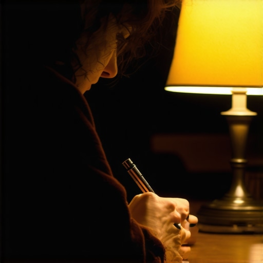 A man keeping a spiritual log of unexplained events for a priest.