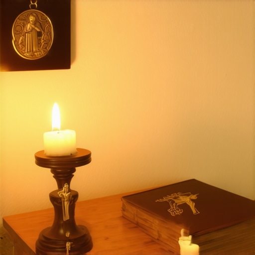 A dedicated home prayer room for spiritual protection and maintenance