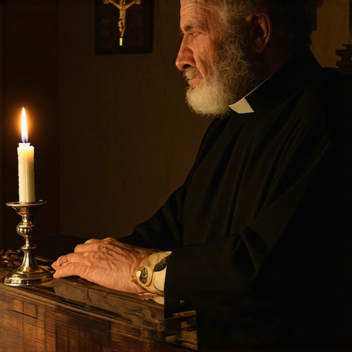 A priest performing spiritual discernment for a Virginia exorcism case.