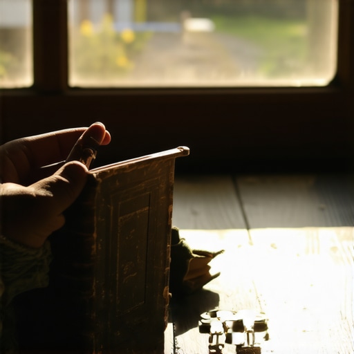 A person reclaiming their home through spiritual prayer and discipline.