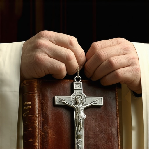 A Catholic priest preparing for a deliverance ministry session in a Virginia residence