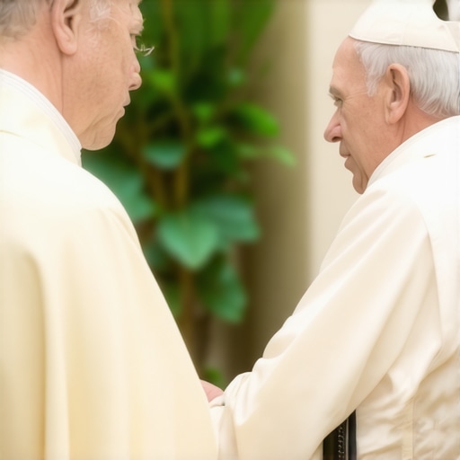 A person seeking spiritual guidance from a Catholic priest in Virginia regarding deliverance ministry.