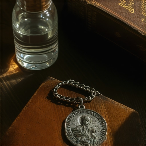 Spiritual Maintenance Tools for the Home Benedictine medal and holy water for spiritual protection in Virginia homes