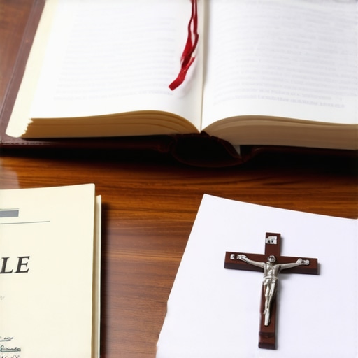 A Bible and medical folder used for spiritual discernment in DC