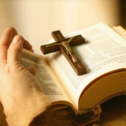 The depth of spiritual deliverance A prayer book and crucifix symbolizing the commitment required for successful spiritual warfare.