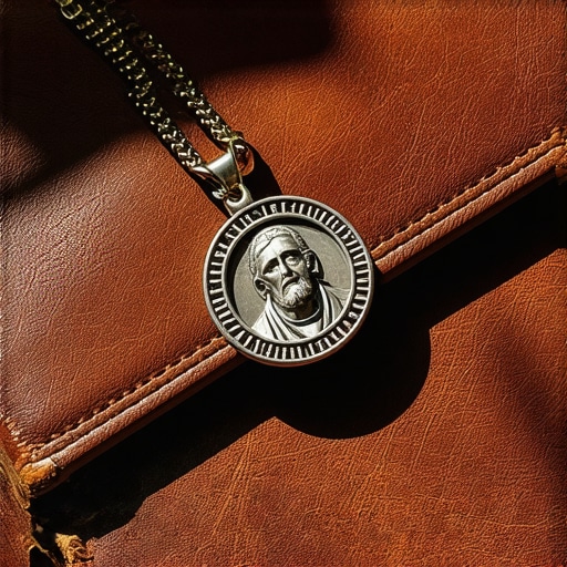 St. Benedict medal and prayer book for long-term spiritual protection in a Virginia home.
